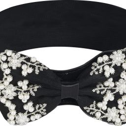 Women Casual, Evening, Formal, Party Black Fabric Belt-image-18