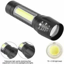 Oximus dual power mini torch Table Lamp image 2