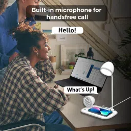 Adofys Multipurpose 3 in 1 Desk Lamp with 15w Wireless Charger and Bluetooth Speaker 15 W Bluetooth Speaker image 3