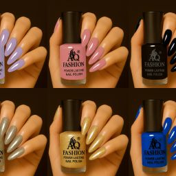 InstaLike Long Lasting HD Shine Pastel Nail Enamel For Women and Girl (54ml) B34 Multicolor-image-10