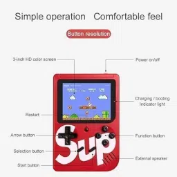 Sup Game box with Remote 400 in 1 Retro games Mario etc connect with Tv_18 Limited Edition image 4