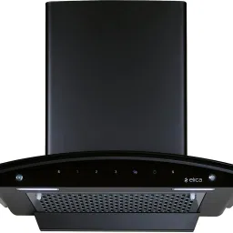 FL 600 SLIM HAC MS NERO Auto Clean Curved Glass 60 cm| 5 Years Motor Warranty|Heat Autoclean| Gesture Control| Filterless|Powerful Suction | Low Noise Wall Mounted Black 1200 CMH Chimney-image-42