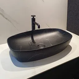 BIG SIZE DESIGNER PREMIUM TABLE TOP COUNTER TOP WASH BASIN 24x13.5x5 penta1210 Table Top Basin-image-14