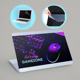 SDM 3in1 Combo 15.6 Inch 3m Laptop Skin, Screen Guard, Key Protector Combo669 Combo Set-image-4