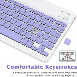 X88 Pro Wireless Keyboard , Bluetooth 5.0 keyboard for Mac, Windows, Android Wireless KeyBoard image 4