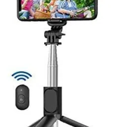 SOJUBA Triple Function Selfie Stick with Bluetooth Remote & Tripod Mobile Stand Tripod, Monopod, Monopod Kit, Tripod Kit-image-24