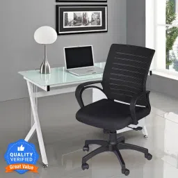 Bonzai Low Back Office Chair Fabric Office Arm Chair-picture-39