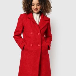 Suede Solid Coat For Women-image-89