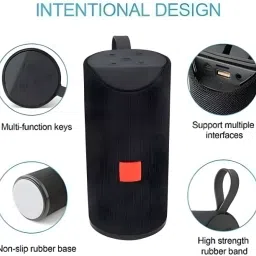 house of common Compact Thunderous Sound With High Bass Wireless Speaker 9 W Bluetooth Speaker image 2