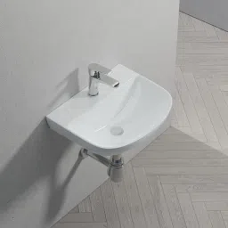 Ceramic White Color Wall Mount Hand Washbasin for Bathroom Basin G-06 Wall Hung Basin-image-54