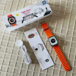 CHG (2024) T800 Series8 Ultra Smart Watch HD 1.99Inch Display, wireless charging 42 mm Silicone Watch Strap-image-5