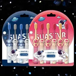 Astronaut Soft Bristle Toothbrushes Space Series Fun Toothbrushes for Kids Soft Toothbrush-image-59
