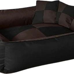 PremiumQuality Velvet Luxury Washable DOG Sofa For All Season Sleeping CatPuppy S Pet Bed-image-4
