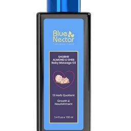 Ayurvedic Baby Massage Oil with Olive Oil, Almond Oil & Organic Ghee for Babies-image-62