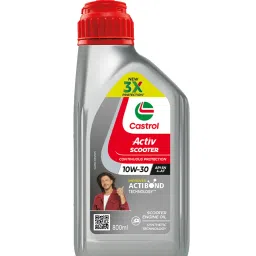 Activ SCOOTER 10W-30 4-AT 3X Protection with Actibond Technology for Scooter|API SN & JASO MB Synthetic Blend Engine Oil-12