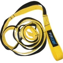 10 Loops Stretching Strap for Yoga, Pilates, Exercise Polyester Yoga Strap-image-85