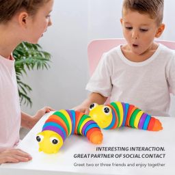 countrylink Slug Flexible Relieving Stress Smooth Feel Realist And Fun Fidget Toy image 3