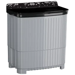 Godrej 12 kg 5 Star Semi Automatic Washing Machine with In-Built Soak Technology (Edge Uno, WS EDGE UNO 120 5.0 TB4, Graphite Grey) image 4