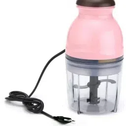 Manual Vegetable Chopper with 3 Stainless Steel Blades & Container 10 W Food Processor-picture-9