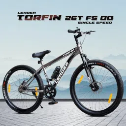 TORFIN MTB Cycle with Dual Disc Brake & Front Suspension 26 T (inch) Mountain Cycle-image-36