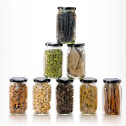 Glass Grocery Container - 400 ml-image-0