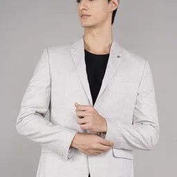 killer Men Solid Single Breasted Casual Blazer-picture-49