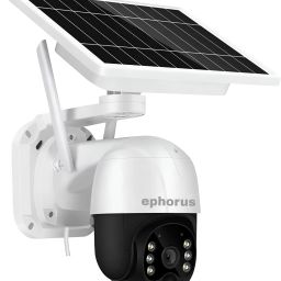 ephorus 4G solar PTZ sim camera 5 MP full HD waterproof colour night vision Camera 1 IP Camera Camera-11