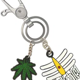 Premium Quality Mahakal With Beautiful Green Leaf Locking Lock Locking Carabiner-image-16