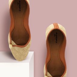 Glitter Emboidery Ethnic Jutis For Women-image-12