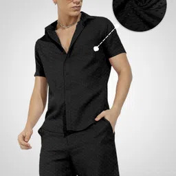 tribe Shirt Regular Shorts Co-ords Set-picture-28