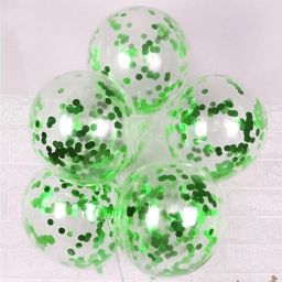 Green Confetti Balloon-image-45
