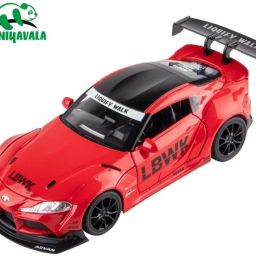 1/22 scale TOYOTA SUPRA GR LBWK Toy Car Metal Pull Back Car-15