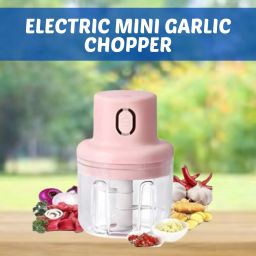 Chopper (Electric Rechargeable Chopper) for Kitchen Vegetable Garlic Onion W179 Electric Vegetable & Fruit Chopper-image-69