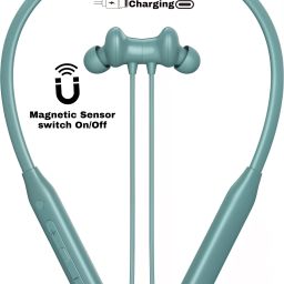 Bluetooth Neckband 40 Hours Playtime,Waterproof,Deep bass Fast Charging,N150 Bluetooth Headset-image-19