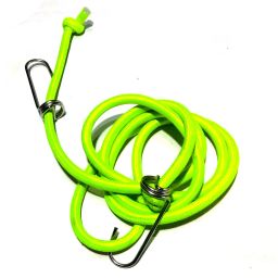 mk Nawani Elastic Luggage Tying Rope with Hooks (Pack of 1) Colour May Vary Yellow image 3