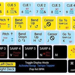 Saco Function Shortcut Silicone Skin for Serato Scratch Live Laptop Keyboard Skin-15