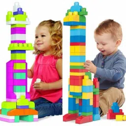 DIY Mega Jumbo Building Blocks for Learning and Eduacational For kids 83+ pcs-14