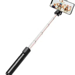 NKKL Perfect Design Selfie Stick Strong With Light, Multi Purpose Use Bluetooth Remote_VR103 Bluetooth Selfie Stick-image-95