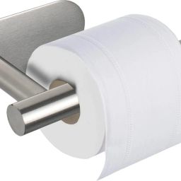 Toilet Paper Holder Self Adhesive, Thicken 304 Stainless Steel Rustproof Stainless Steel Toilet Paper Holder-image-55