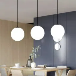 3 Lights Round Cluster Chandelier Black Diamond Hanging Pendant Ceiling Light Ceiling Lamp-14