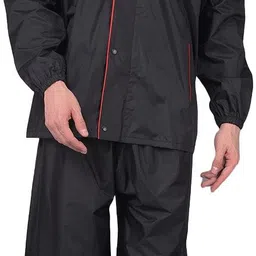dollar Solid Men Raincoat-picture-32