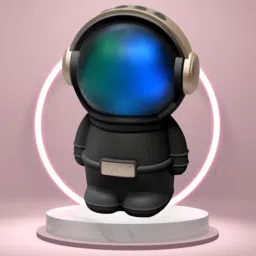 Clairbell R45 ASTRONAUT bluetooth speaker-Sound that make you Feel Universe withUSB,FM,TWS 6.8 W Bluetooth Party Speaker-image-47