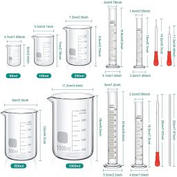 salco 1000 ml Measuring Beaker image 2