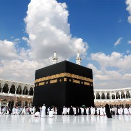36 inch Makka Madina Poster For Livingroom Home office Wall Decor (Size 24x36 Inch) Self Adhesive Sticker-image-30