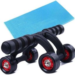 4 Wheel Ab Roller Abdominal Trainers with Knee Pad Exercise Wheel for Home Gym Ab Exerciser-image-41