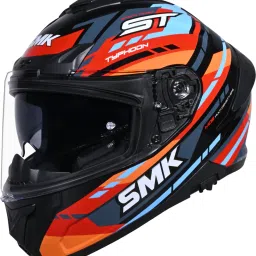 Typhoon Sports Tourer ISI, DOT & ECE 06 Certified Helmet with Dual Visor Motorbike Helmet-image-46