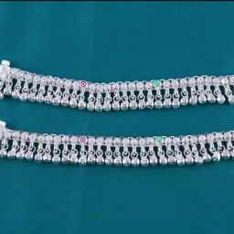 6.inch Very Sound (3.month To 1½.Years Baby Anklets) Silver Anklet-image-33