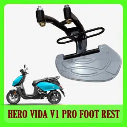 DAZZRIDE Heavy Quality Metal Scooter Foot Rest Ladies Rear Footrest For Hero Vida V1 Pro Foot Rest-23