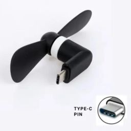 justcellz OTG adaptor gadget Type-C Personal USB Mini Fan for Android Cell Phones USB Fan-24
