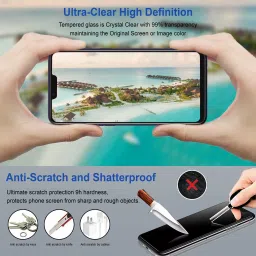 Zapcase Edge To Edge Tempered Glass for Samsung Galaxy A55 5G image 4